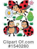 Ladybug Clipart #1540280 by visekart
