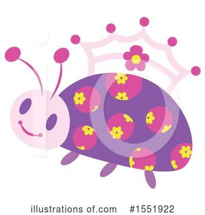Royalty-Free (RF) Ladybug Clipart Illustration by Cherie Reve - Stock Sample #1551922