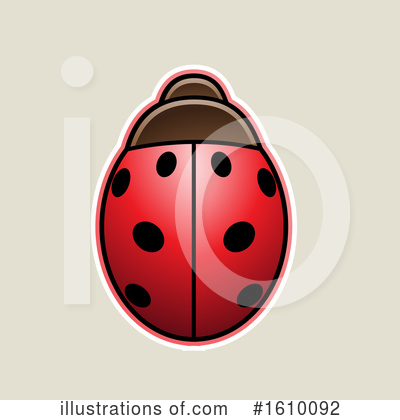 Royalty-Free (RF) Ladybug Clipart Illustration by cidepix - Stock Sample #1610092