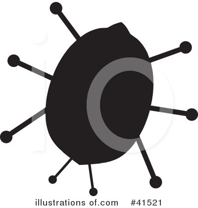 Royalty-Free (RF) Ladybug Clipart Illustration by Prawny - Stock Sample #41521