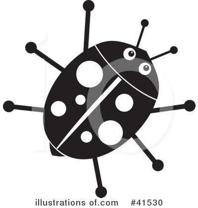 Royalty-Free (RF) Ladybug Clipart Illustration by Prawny - Stock Sample #41530
