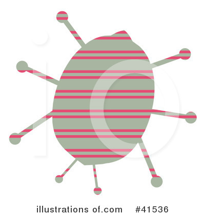 Royalty-Free (RF) Ladybug Clipart Illustration by Prawny - Stock Sample #41536