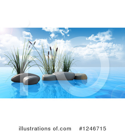 Lake Clipart #1246715 by KJ Pargeter