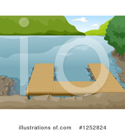 Royalty-Free (RF) Lake Clipart Illustration by BNP Design Studio - Stock Sample #1252824