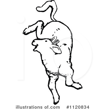 Royalty-Free (RF) Lamb Clipart Illustration by Prawny Vintage - Stock Sample #1120834