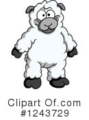 Lamb Clipart #1243729 by Vector Tradition SM