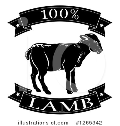 Royalty-Free (RF) Lamb Clipart Illustration by AtStockIllustration - Stock Sample #1265342