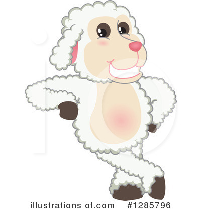 Royalty-Free (RF) Lamb Clipart Illustration by Mascot Junction - Stock Sample #1285796