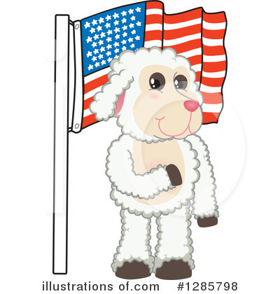 Royalty-Free (RF) Lamb Clipart Illustration by Mascot Junction - Stock Sample #1285798