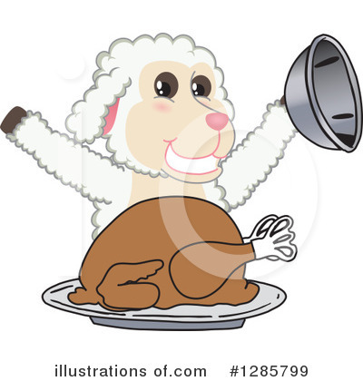 Lamb Clipart #1285799 by Mascot Junction