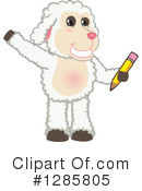 Lamb Clipart #1285805 by Mascot Junction