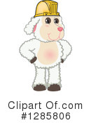 Lamb Clipart #1285806 by Mascot Junction
