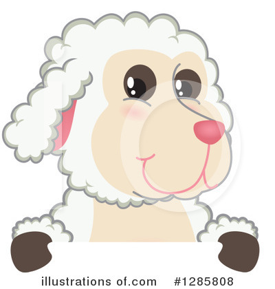 Royalty-Free (RF) Lamb Clipart Illustration by Mascot Junction - Stock Sample #1285808