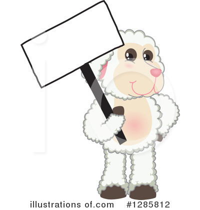 Lamb Clipart #1285812 by Mascot Junction