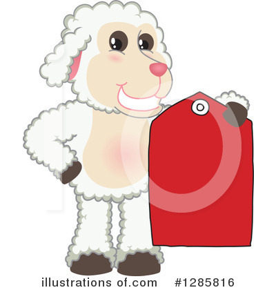 Royalty-Free (RF) Lamb Clipart Illustration by Mascot Junction - Stock Sample #1285816