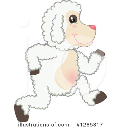 Royalty-Free (RF) Lamb Clipart Illustration by Mascot Junction - Stock Sample #1285817