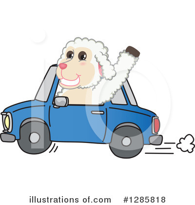 Lamb Clipart #1285818 by Mascot Junction