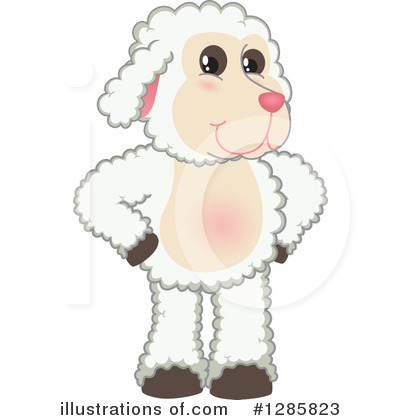 Royalty-Free (RF) Lamb Clipart Illustration by Mascot Junction - Stock Sample #1285823