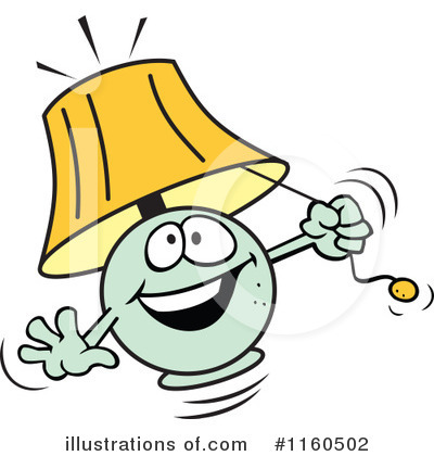Lamp Clipart #1160502 by Johnny Sajem