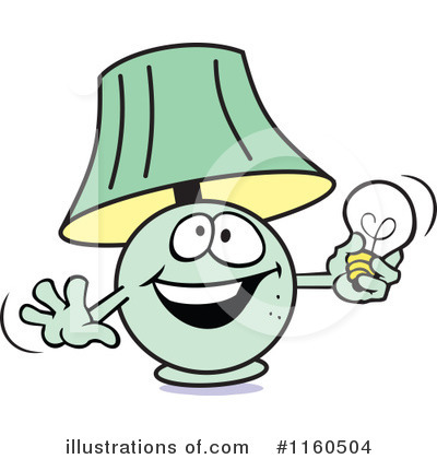 Royalty-Free (RF) Lamp Clipart Illustration by Johnny Sajem - Stock Sample #1160504
