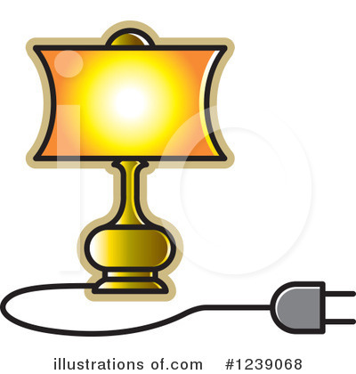 Royalty-Free (RF) Lamp Clipart Illustration by Lal Perera - Stock Sample #1239068