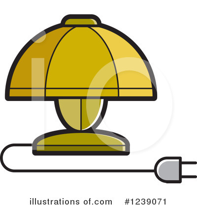 Royalty-Free (RF) Lamp Clipart Illustration by Lal Perera - Stock Sample #1239071