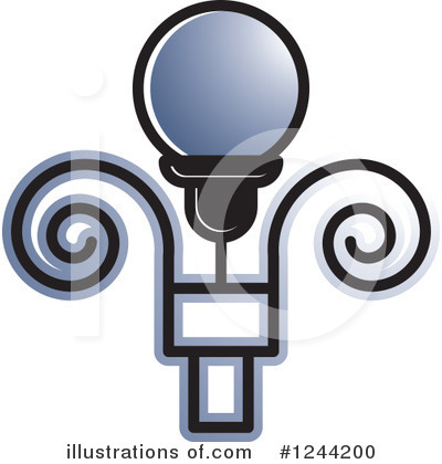 Royalty-Free (RF) Lamp Clipart Illustration by Lal Perera - Stock Sample #1244200