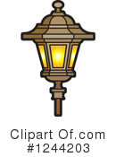 Lamp Clipart #1244203 by Lal Perera