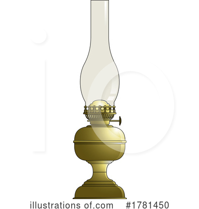 Oil Lamp Clipart #1781450 by Lal Perera