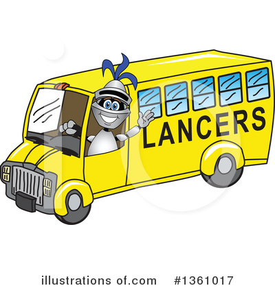 Royalty-Free (RF) Lancer Clipart Illustration by Mascot Junction - Stock Sample #1361017