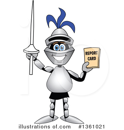 Royalty-Free (RF) Lancer Clipart Illustration by Mascot Junction - Stock Sample #1361021