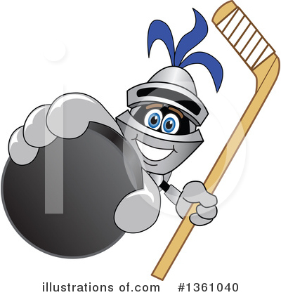 Royalty-Free (RF) Lancer Clipart Illustration by Mascot Junction - Stock Sample #1361040