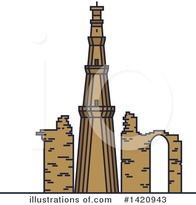Royalty-Free (RF) Landmark Clipart Illustration by Vector Tradition SM - Stock Sample #1420943