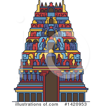 Temple Clipart #1420953 by Vector Tradition SM