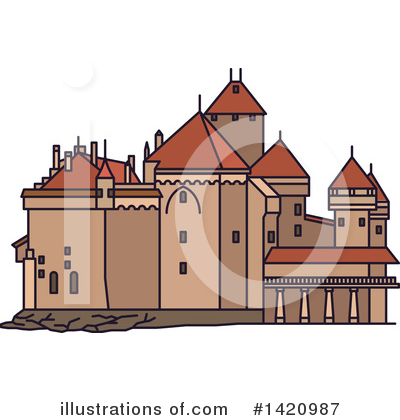 Royalty-Free (RF) Landmark Clipart Illustration by Vector Tradition SM - Stock Sample #1420987