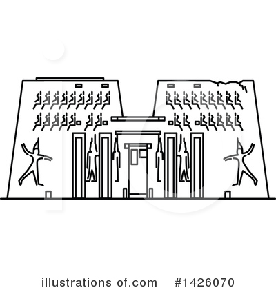 Royalty-Free (RF) Landmark Clipart Illustration by Vector Tradition SM - Stock Sample #1426070