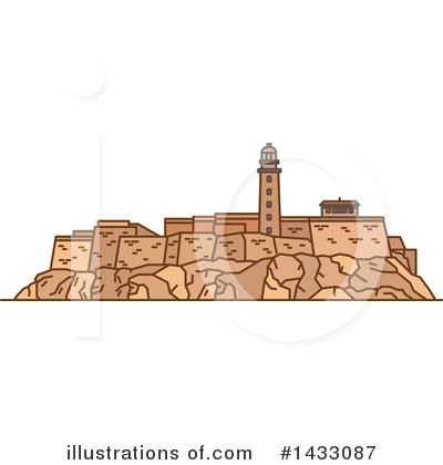 Fortress Clipart #1433087 by Vector Tradition SM