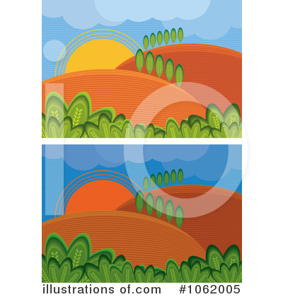 Royalty-Free (RF) Landscape Clipart Illustration by MilsiArt - Stock Sample #1062005