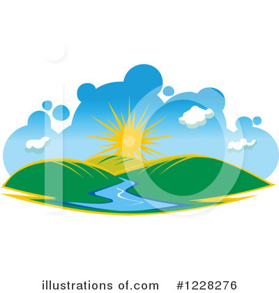 Royalty-Free (RF) Landscape Clipart Illustration by Vector Tradition SM - Stock Sample #1228276