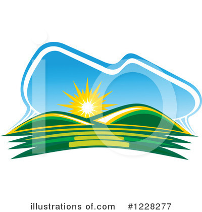 Royalty-Free (RF) Landscape Clipart Illustration by Vector Tradition SM - Stock Sample #1228277