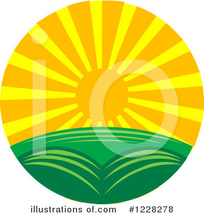 Sunset Clipart #1228278 by Vector Tradition SM