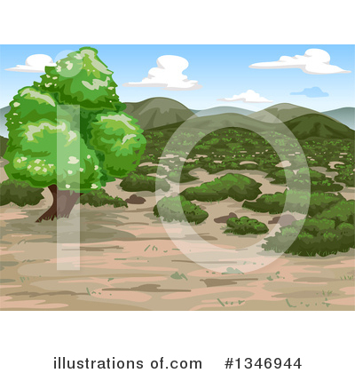 Royalty-Free (RF) Landscape Clipart Illustration by BNP Design Studio - Stock Sample #1346944