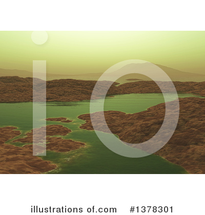 Royalty-Free (RF) Landscape Clipart Illustration by KJ Pargeter - Stock Sample #1378301