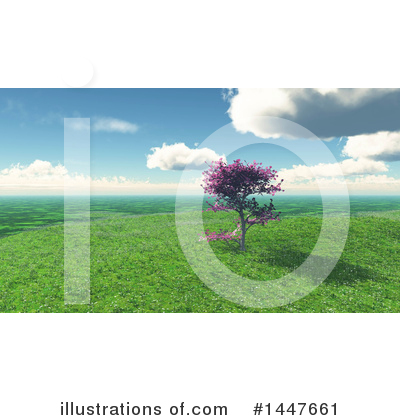 Royalty-Free (RF) Landscape Clipart Illustration by KJ Pargeter - Stock Sample #1447661