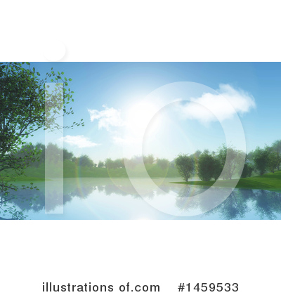 Royalty-Free (RF) Landscape Clipart Illustration by KJ Pargeter - Stock Sample #1459533