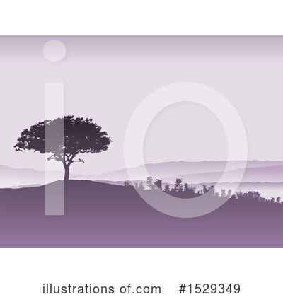 Royalty-Free (RF) Landscape Clipart Illustration by KJ Pargeter - Stock Sample #1529349