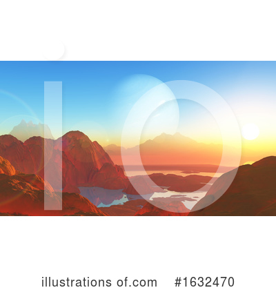 Royalty-Free (RF) Landscape Clipart Illustration by KJ Pargeter - Stock Sample #1632470