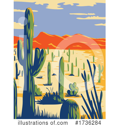 Saguaro Clipart #1736284 by patrimonio