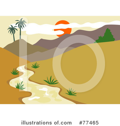 Royalty-Free (RF) Landscape Clipart Illustration by Prawny - Stock Sample #77465