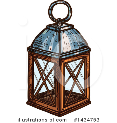 Royalty-Free (RF) Lantern Clipart Illustration by Vector Tradition SM - Stock Sample #1434753